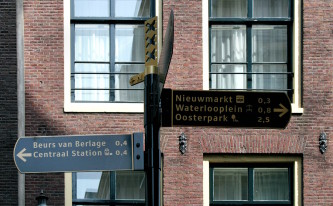 Dutch Street Sign